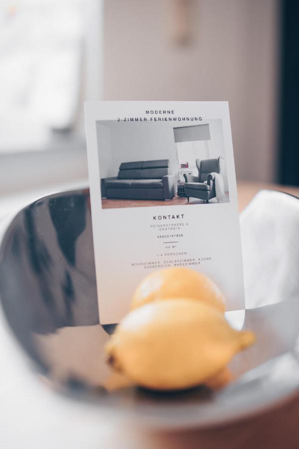 Moderne 2-Zimmer Wohnung Gratwein Экстерьер фото